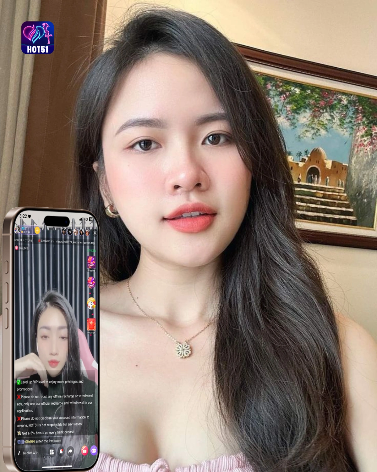 APK Hot51 Tanpa Lock – Fitur VIP Lengkap 2025