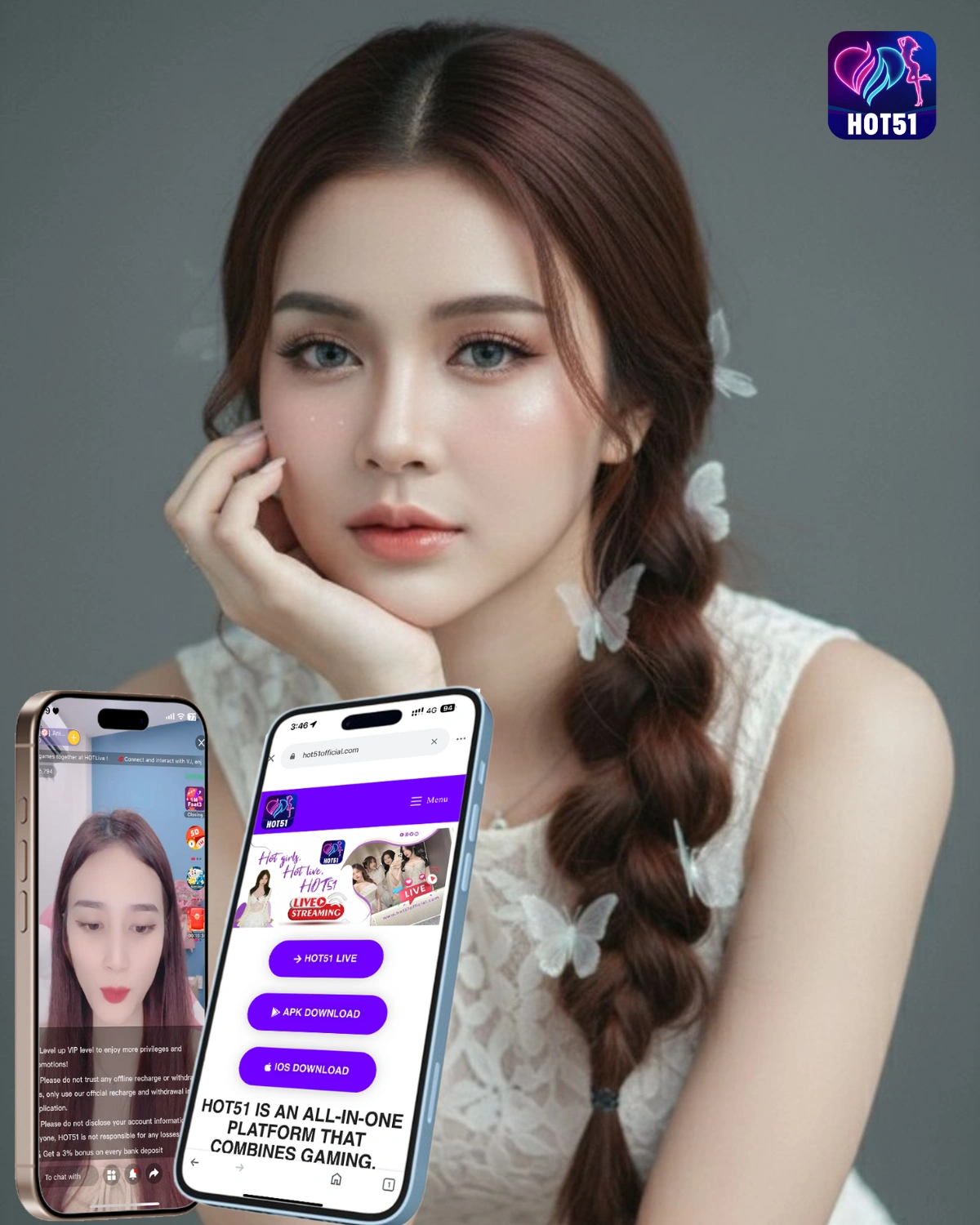 Hot51 Pro Mod APK – Streaming Indonesia 2025 dengan Kualitas HD & Host Terbaik