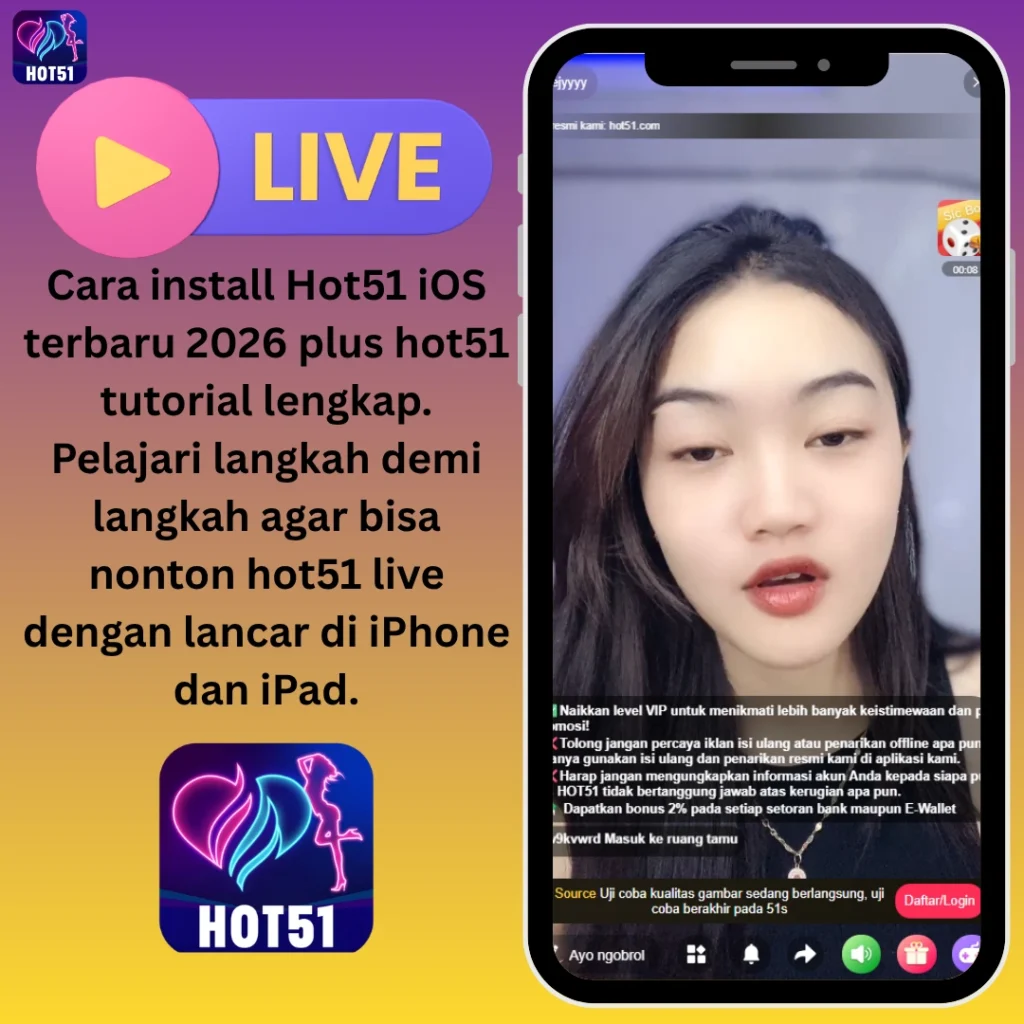 Cara Install Hot51 iOS Mudah & Aman